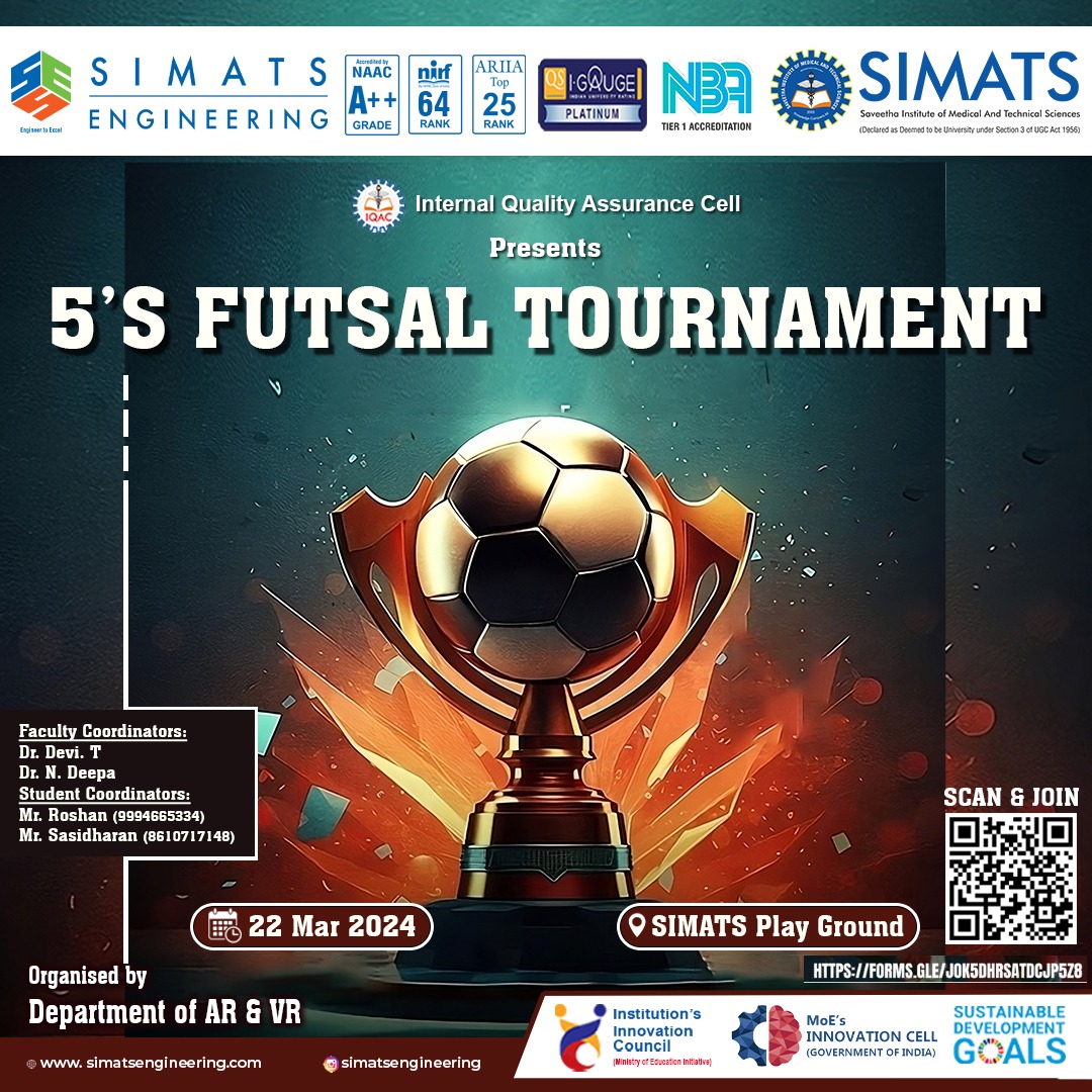 5's FUTSAL TOURNAMENT 2024