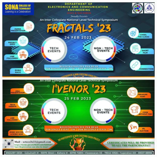 FRACTALS AND I'VENOR 23