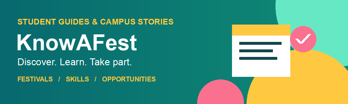 KnowAFest student guides and campus stories