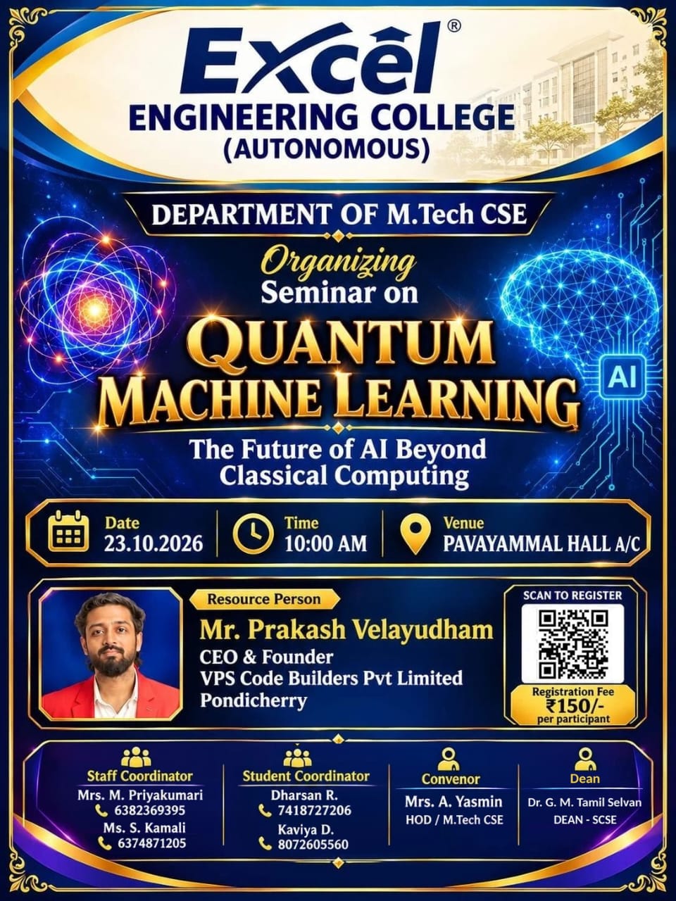 Seminar on Quantum Machine Learning