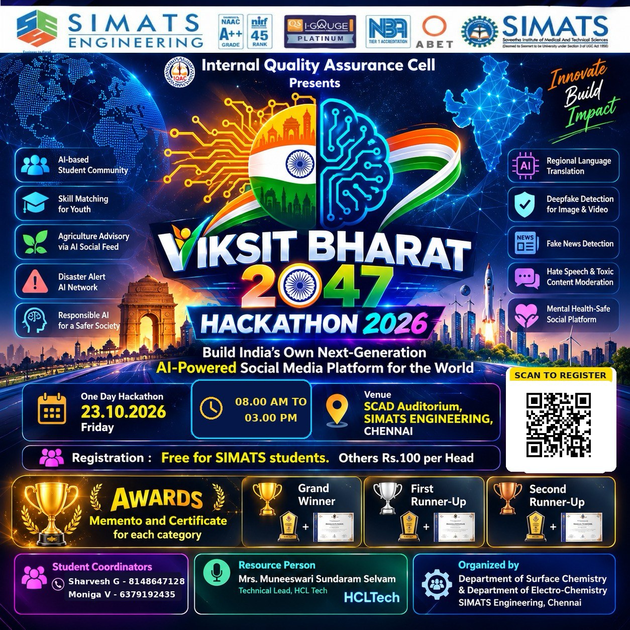 VIKSIT BHARAT @ 2047 – HACKATHON 2026