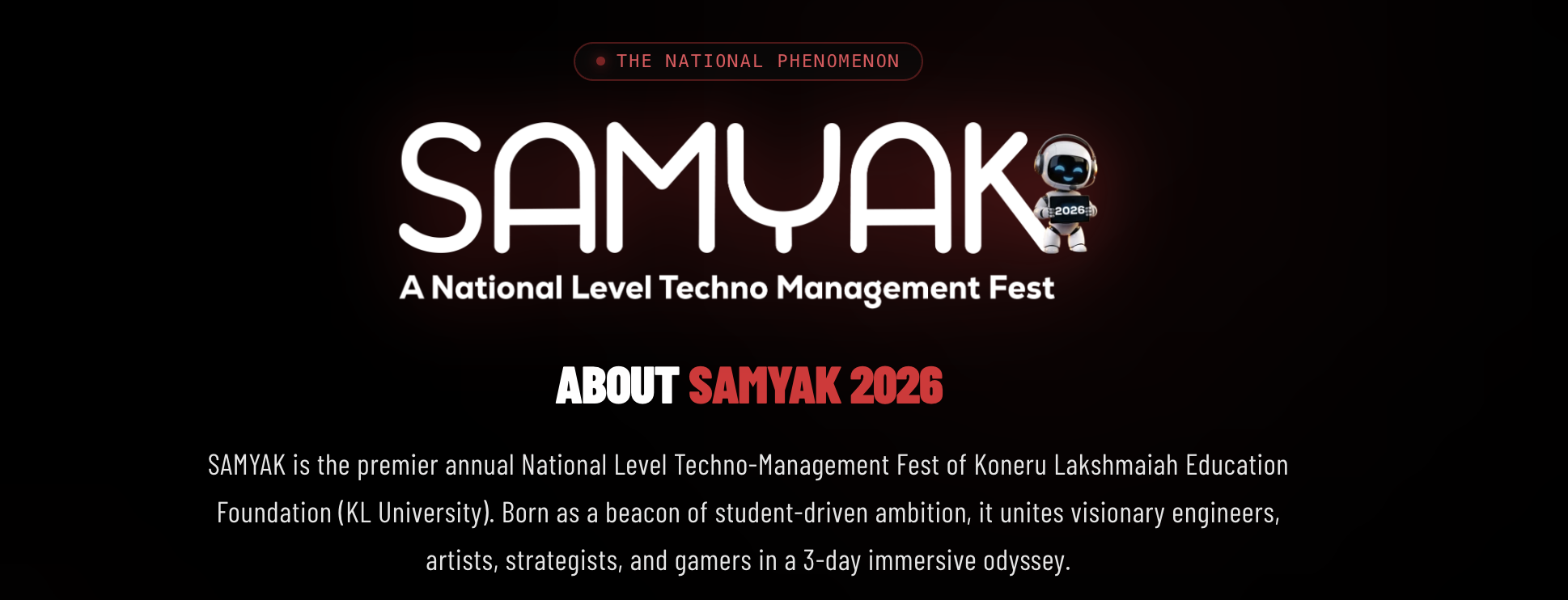 SAMYAK 2026