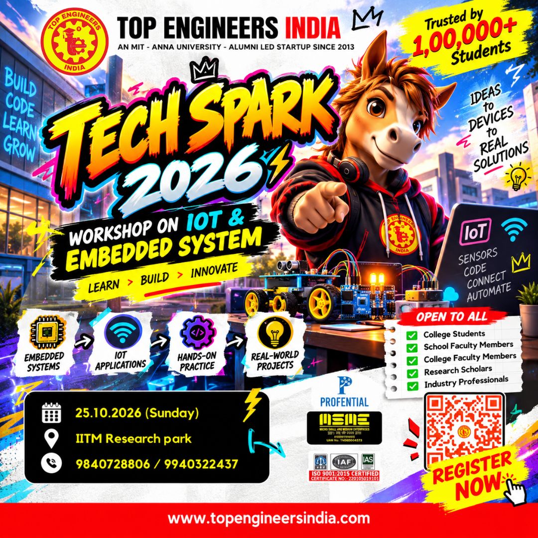 (Tech Spark - 2026) Workshop on Iot & Embedded System